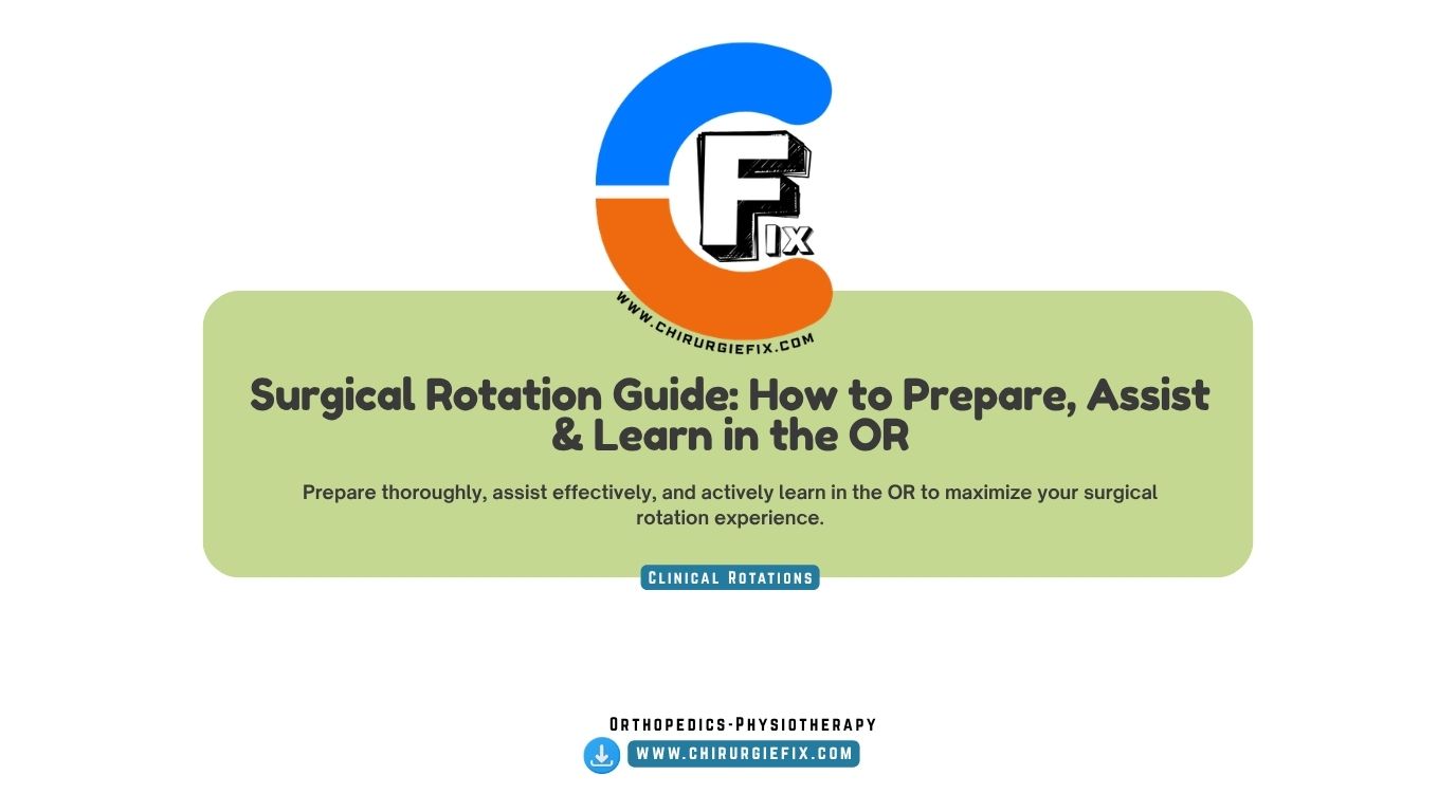 surgical rotation guide