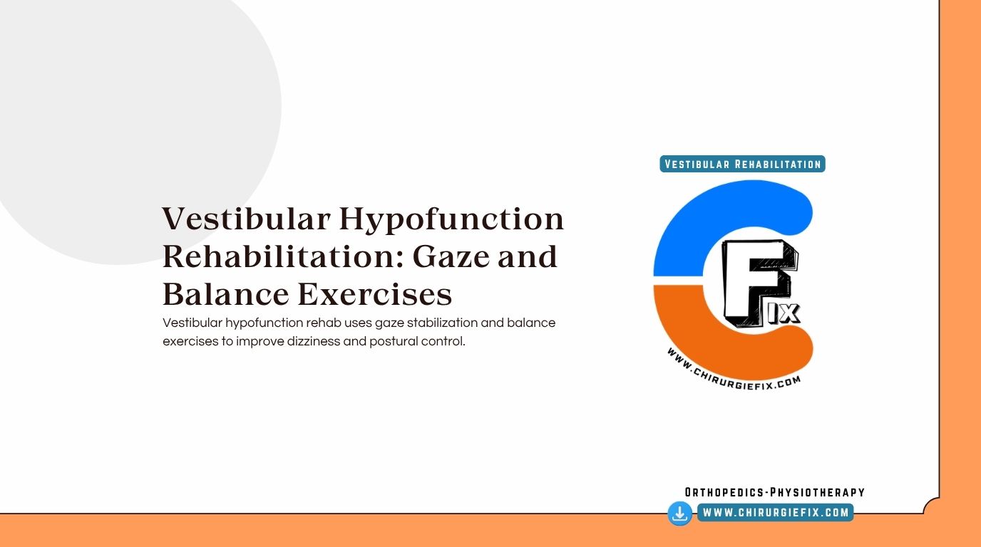 vestibular hypofunction rehabilitation