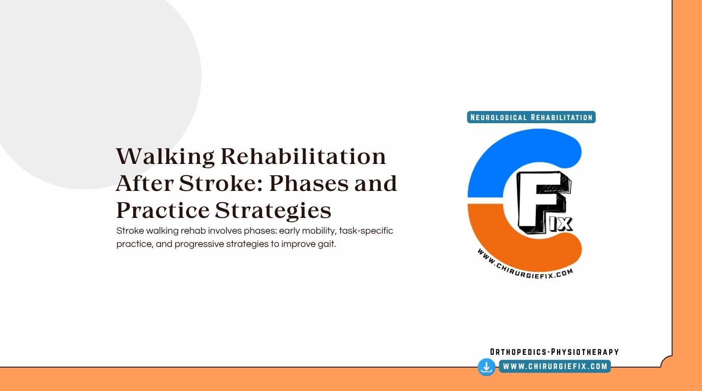 walking rehabilitation after stroke