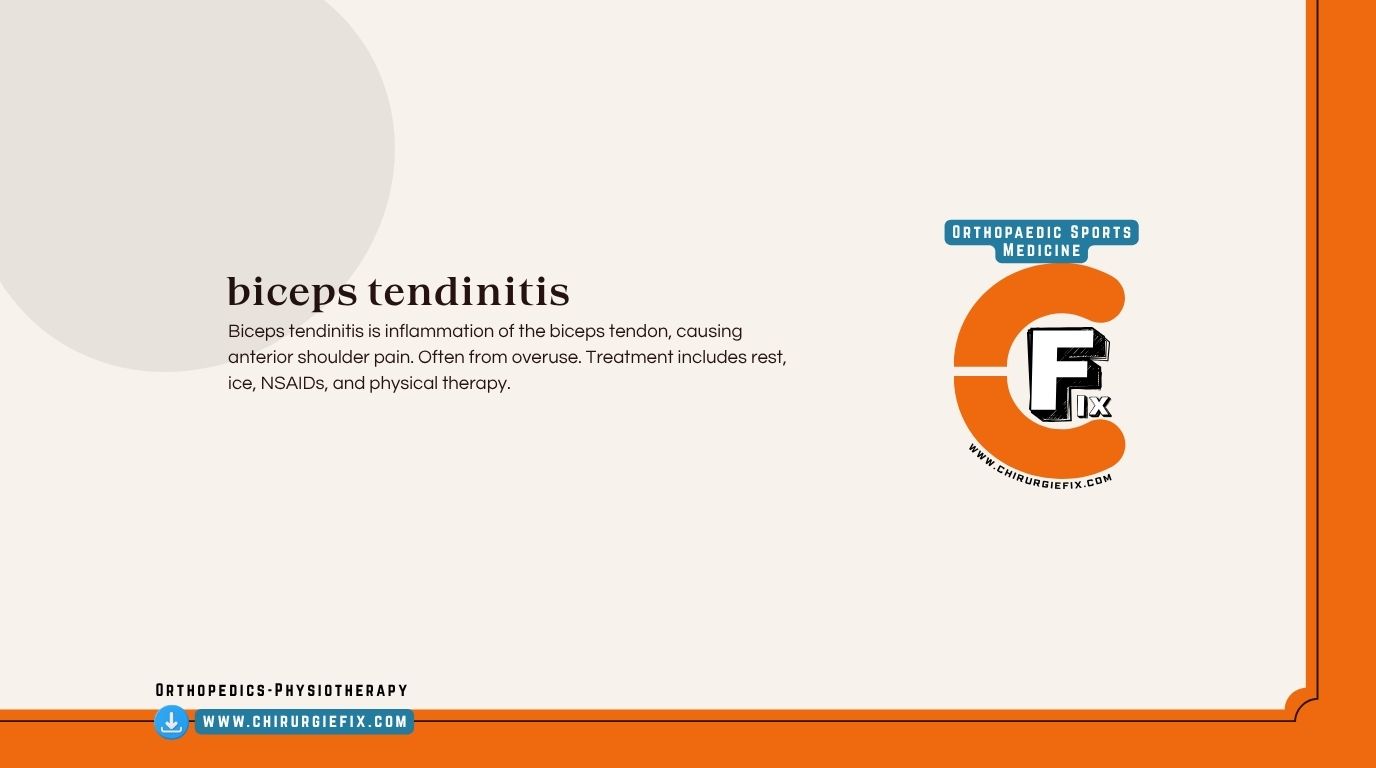 Biceps Tendonitis