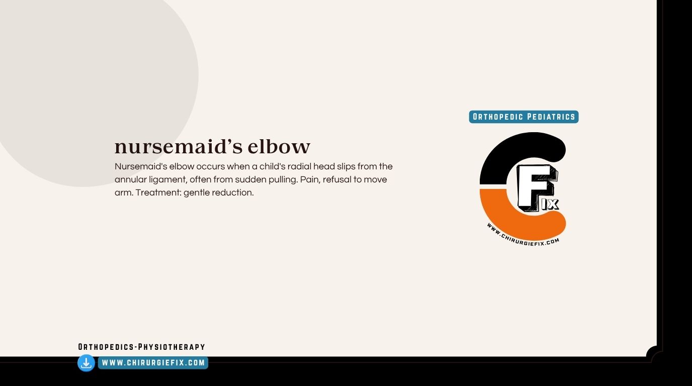 Nursemaid Elbow