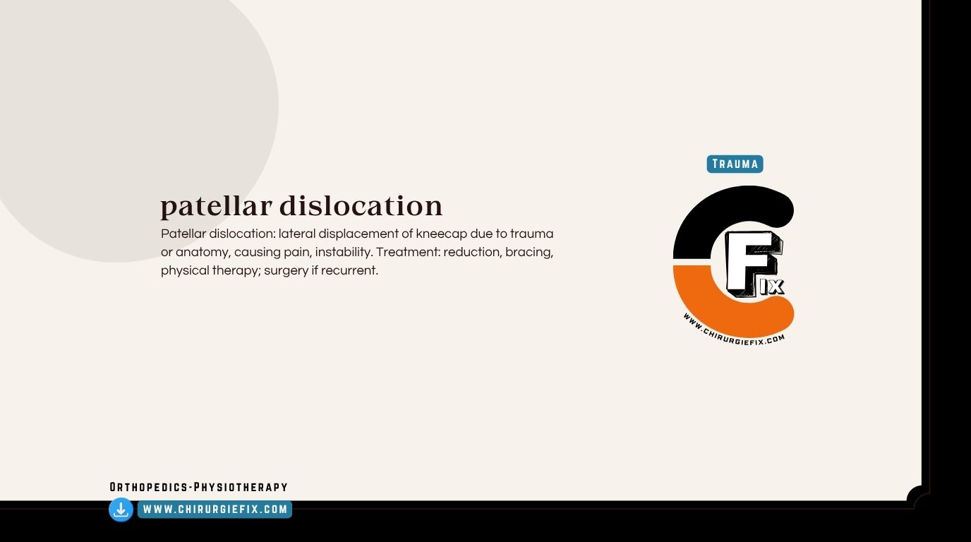 Patellar Dislocation