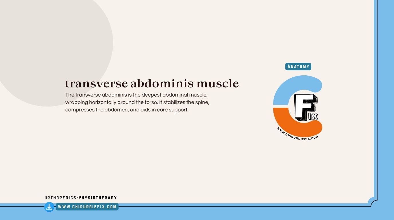 transverse abdominal muscle